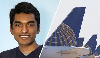 De esta forma un joven de 23 años venció a United Airlines