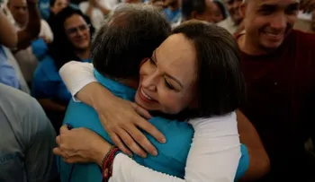 María Corina Machado regresa a Venezuela y comparte las primeras imágenes de su retorno