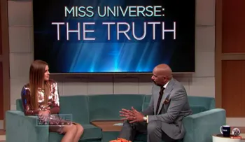 Así fue el cara a cara entre Miss Colombia y Steve Harvey