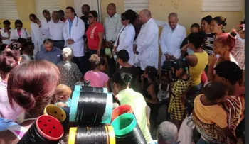 APE realiza operativo médico en Tábara Arriba, Azua