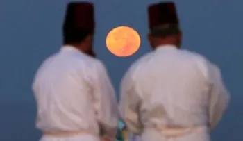 En fotos: Así se vio la "Luna de sangre"
