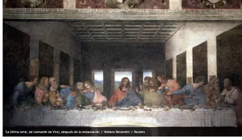 Revelan "el verdadero secreto" escondido por Da Vinci en "La última cena"
