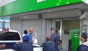 Ladrones se llevan 5.5 millones del BHD Puerto Plata