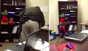 Policía de EE.UU. esposa a un niño discapacitado por portarse mal (Video)
