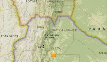 Al menos un muerto y derrumbes por sismo en el norte de Argentina