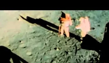 Un presunto encuentro extraterrestre en la luna 