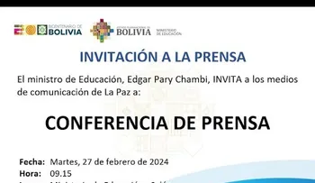 Convocatoria a los medios de comunicación