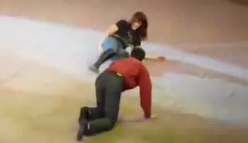 Esta pobre mujer no volverá al circo nunca más en su vida