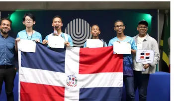 Estudiantes dominicanos brillan en Olimpiada Matemática regional