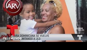 Así es la niña que cautivó a Jennifer López