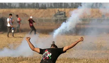 Toda la desesperación de las protestas en Gaza, en una poderosa imagen