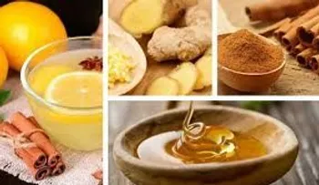 Rábano, 4 limones, 3 cucharadas de miel, 2 cucharadas de canela, 1 trocito de jengibre para mejorar la memoria  y quemar grasa