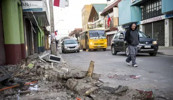 Los estragos que dejó el terremoto en Chile