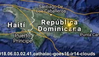 El temblor de tierra en la República Dominicana, fue de 5.1 grado, a las 5:03 de la madrugada