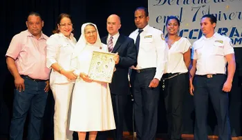 En séptimo aniversario del CCR Rafey-Hombres reconocen labor de Sor Magdalena Valdez