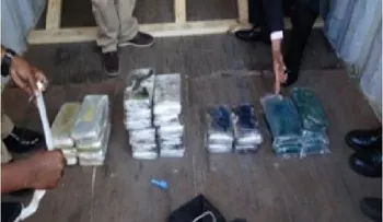 Ocupan 29 paquetes de droga en el Puerto Multimodal Caucedo