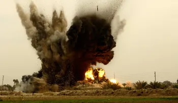 Una base militar estadounidense en Japón sufre una fuerte explosión