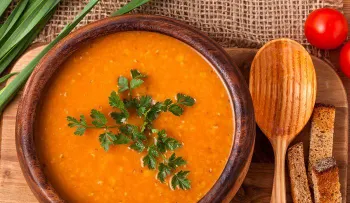 Sopa excelente de lentejas preventiva de diabetes tipo 2, demencia y cáncer