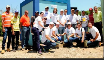 Voluntariado Bancentraliano dona pozo de agua a El Fundo, Puerto Plata