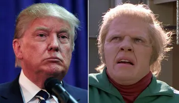 Trump es Biff de Volver al futuro, dice un periódico de Nueva Hampshire