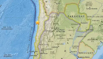 Un sismo de magnitud 6,2 se registra en el norte de Chile