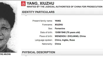 Se entrega la fugitiva más buscada de China tras 13 años en fuga