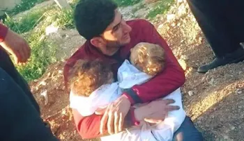 "Toda mi familia murió": este hombre perdió a 25 familiares en el presunto ataque químico en Siria