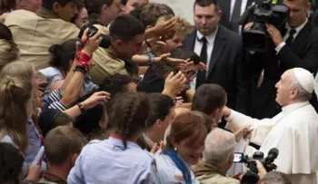 El papa encarga a los jóvenes Scout construir una Europa integradora