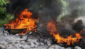 Protestan en comunidad de Dajabón en demanda arreglo de carretera