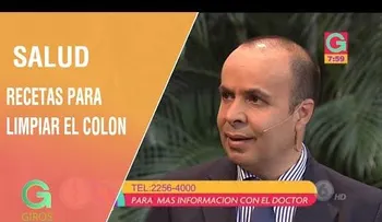 Doctor Alonso Vega: Ganamos demasiado cuando limpiamos el colon 