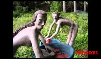 Una estatua que asusta