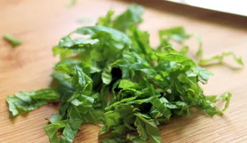 Ensalada de remolacha con vinagreta de hierbabuena y miel