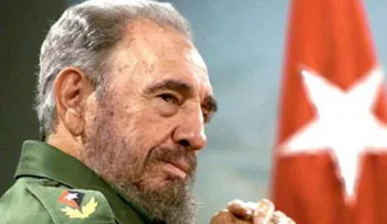 Fidel Castro recibe al presidente de Portugal, de visita oficial en Cuba