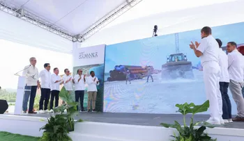Presidente Abinader deja iniciados los trabajos del puerto turístico Samaná Port
