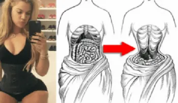 ¿Sabes lo que te pasa cuando te pones un corset de entrenamiento para cintura ?