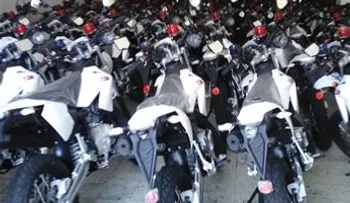 La embajada de Taiwán entrega 480 motocicletas