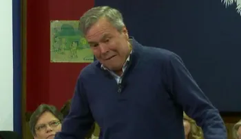 Jeb Bush tuiteó foto de "América" con una pistola... y los usuarios en Twitter se burlaron