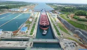 Buque contratado por Canal de Panamá transitó nuevas esclusas de Agua Clara
