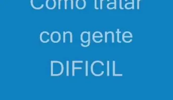 Video: Cómo tratar con personas difícil