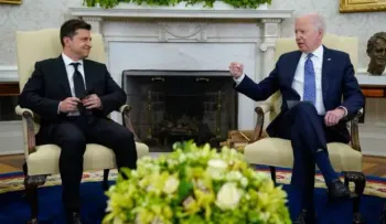 Zelenski llega a EE.UU. y se dirige a la Casa Blanca para verse con Biden