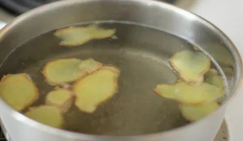 Perder peso con agua de jengibre