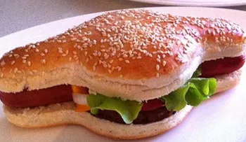 Hamdog; híbrido de hot dog y hamburguesa que revoluciona Internet
