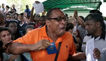 Protestan en Cuba por nueva regla de visa de Ecuador