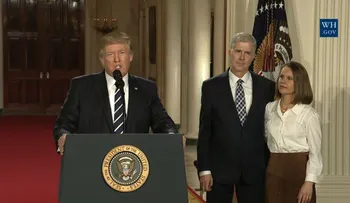 Donald Trump designó a Neil Gorsuch como candidato para la Corte Suprema de EEUU
