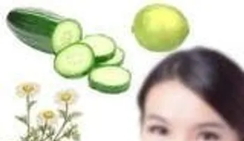 Tónico de manzanilla y pepino para reafirmar la piel