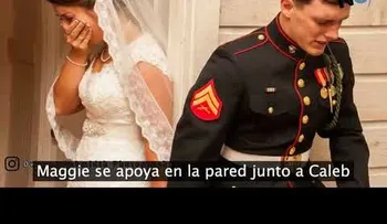 El novio la toma de las manos antes de la BODA, dice una sentida plegaria, y explotan las redes 