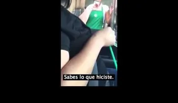 Observa su reacción contra esta empleada ladrona que le clona su tarjeta (VIDEO)