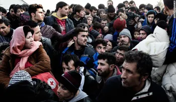 Los refugiados del comedor 'Sin Fronteras' también sueñan con vivir en Europa