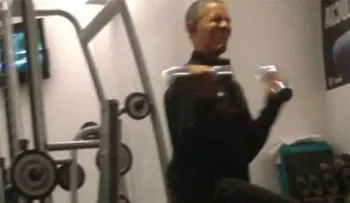 Escándalo: las fotos de Obama robadas en la intimidad del gimnasio