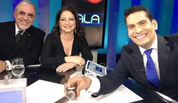 Ismael Cala conversa con Gloria y Emilio Estefan